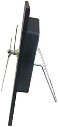 اراد مهما تأخرت على أية حال | ساعة مكتبية فريدة تعمل بالبطارية للاستخدام في المكتب أو غرفة المعيشة أو غرفة النوم أو المطبخ (أسود) in Kuwait