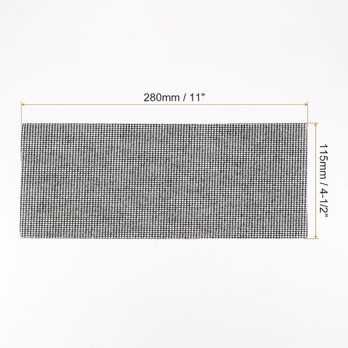 HARFINGTON 30 قطعة 360 حبيبة شبكية من ألواح الشاشة الرملية 4-1/2 بوصة × 11 بوصة ورق صنفرة رطب أو جاف وسادات كاشطة خالية من الغبار لتلميع وطحن المعادن والجدران الجافة للسيارة in Kuwait