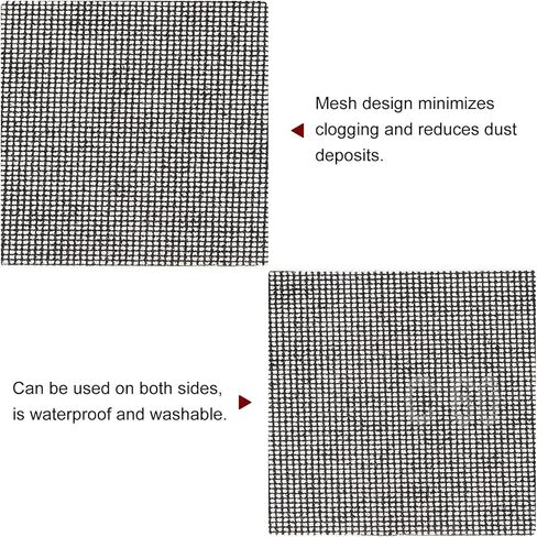 HARFINGTON 30 قطعة 360 حبيبة شبكية من ألواح الشاشة الرملية 4-1/2 بوصة × 11 بوصة ورق صنفرة رطب أو جاف وسادات كاشطة خالية من الغبار لتلميع وطحن المعادن والجدران الجافة للسيارة in Kuwait