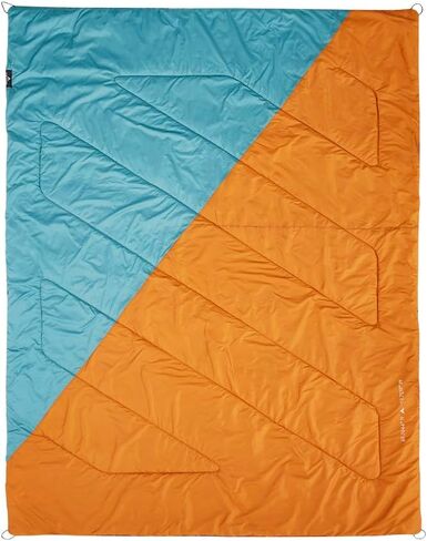 TETON Sports Cascade Double Sleeping Bag; Lightweight, Warm and Comfortable for Family Camping, Teal, 87" x 60" in Kuwait