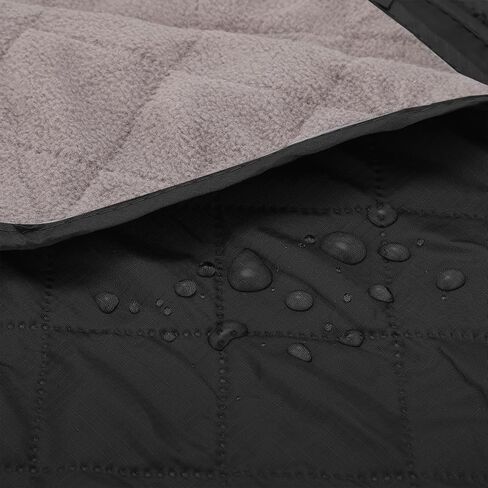 Tranqun 2 Pcs 2 Pcs Outdoor Blanket Quilted, Waterproof, Dark Red in Kuwait
