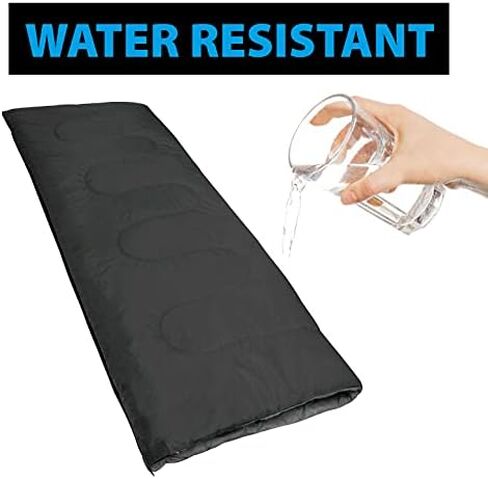 Envelope Sleeping Bags 4 Seasons Warm or Cold Lightweight Indoor Outdoor Sleeping Bags for Adults, Backpacking, Camping in Kuwait