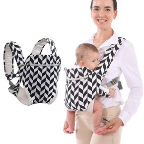Baby Carrier Newborn Wrap,Ergonomic Infant Soft Carriers for Toddler 7-45 lbs,4-in-1 Babe Carrier Front&Back,Adjust Back Strap/Waist Belt,for Hiking Travel or Everyday Family Events-Plaid Pattern in Kuwait