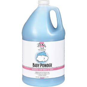 Top Performance Baby Powder Pet Shampoo, 17 Oz - For Bathing Puppies, Kittens & Dogs with Sensitive Skin