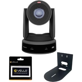 كاميرا PTZOptics Link 4K SDI/HDMI/USB/IP PTZ مع تكبير بصري 30x (رمادي) حزمة مع HuddleCamHD أسود HCM-1 دعامة تثبيت على الحائط صغيرة عالمية ومناديل تنظيف الشاشة المضادة للكهرباء الساكنة in Kuwait