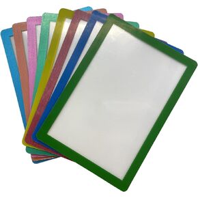 Magnetic Photo Frames 5 Pack Refrigerator Magnets Frames Holds 4"*6" Thick Strong Magnet Picture Frame Holder Self-adhesive Dual-purpose Photo Frame - Colorful