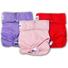 COCOYO Washable Male Dog Wraps, 3 Count (XS) in Kuwait