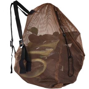 Ikerall Mesh Decoy Bag 1-Pack Hunting Bags Mesh for Duck/Turkey/Waterfowl/Goose/Drake/Marllard Hunting, Gear Decoy Backpack Light Weight Blind Bag with Adjustable Shoulder Straps (Size：86 x 75 cm) in Kuwait