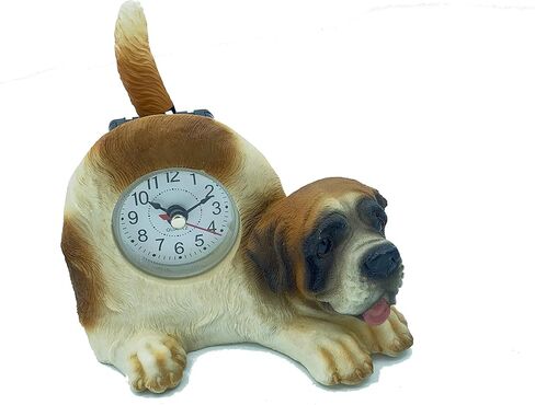 ساعة مكتب AIE Dachshund مع ذيل متموج GF80 6 بوصة Wx5 H (Dachshund) in Kuwait