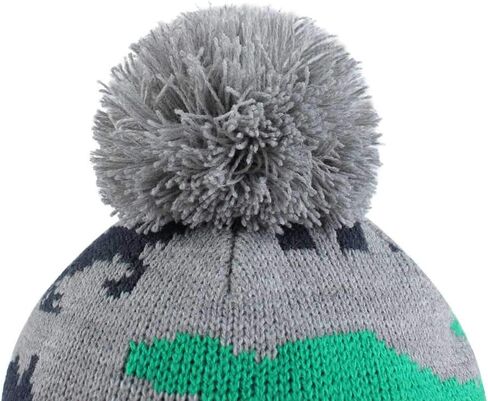 Duoyeree بيبي بوي الشتاء قبعة ديناصور القفازات الدافئة طقم أربطة عنق الوليد Pompom قبعة قفازات طفل الصوف سماعات الأذن قبعات in Kuwait