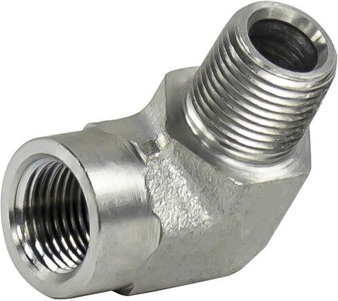 كوكسريلز كوع مستقيم بزاوية 90 درجة من الستيل 616 للبكرة الزنبركية، 1/4 انش ذكر × انثى ان بي تي، 5000 باوند لكل انش مربع in Kuwait