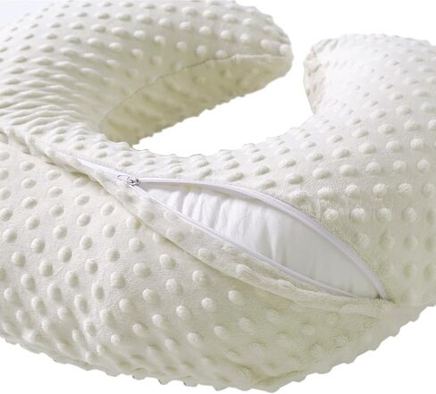 Nursing Pillow and Positioner for Breastfeeding, Ultra Soft Baby Breastfeeding Pillows for More Support for Mom and Baby, with Premium Removable Cover (Blushing Bride) in Saudi Arabia