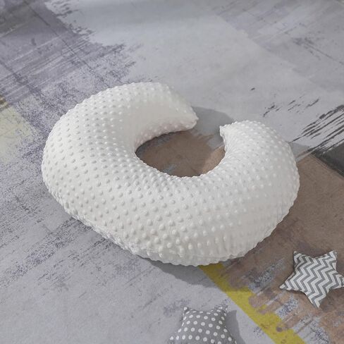 Nursing Pillow and Positioner for Breastfeeding, Ultra Soft Baby Breastfeeding Pillows for More Support for Mom and Baby, with Premium Removable Cover (Blushing Bride) in Saudi Arabia