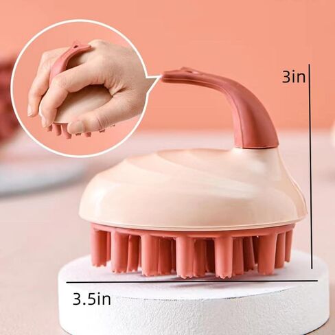 Pet massage brush Wet and dry use for cat and dogs with fluffy animals Two brush bodies for different animals and body parts，dog bath brush in Kuwait