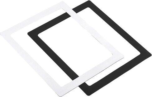 PATIKIL Magnetic Picture Frame, 2 Pack Picture Holder Holds 8.5x11 Inch Photos for Refrigerator Home Office Wall, PVC White in Kuwait