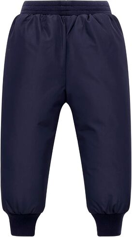 Happy Cherry Kids Down Pants Baby Boys Girls Windproof Warm Snow Pants Winter Thicker Elastic Waist Trousers in Saudi Arabia