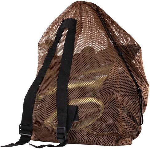 Ikerall Mesh Decoy Bag 1-Pack Hunting Bags Mesh for Duck/Turkey/Waterfowl/Goose/Drake/Marllard Hunting, Gear Decoy Backpack Light Weight Blind Bag with Adjustable Shoulder Straps (Size：86 x 75 cm) in Kuwait