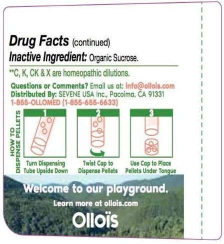 OLLOIS Homeopathy 20-Remedy Starter Kit (Organic & Lactose-Free) in Saudi Arabia