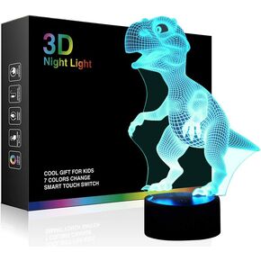Wiscky Football 3D مصابيح ضوء الليل للأطفال، كرة القدم 7 LED تغيير لون طاولة مكتب مصابيح الإضاءة ألعاب رائعة هدايا عيد الميلاد ديكور عيد الميلاد لمحبي الرياضة