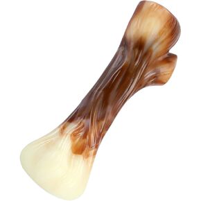 لعبة مضغ الكلب المتينة من تيكاتون آي بون للمضغ العدواني، نكهة لحم الخنزير المقدد، كبيرة جدًا in Kuwait