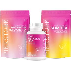 حزمة التعافي: فيتامين ما بعد الولادة الشامل، شاي التعافي، شاي رفع - دعم صحي بعد الولادة والرضاعة مع الأعشاب والفيتامينات in Kuwait