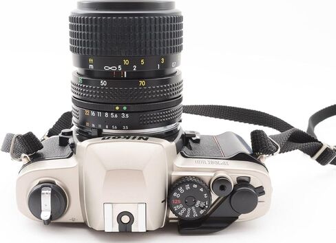 Nikon FM-10 SLR Camera with 35-70mm f/3.5-4.8 Zoom Lens (Renewed) in Saudi Arabia
