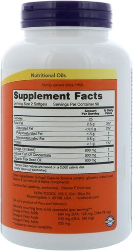 Super Omega 3-6-9 1200mg 180 Softgels (Pack of 2) in Saudi Arabia
