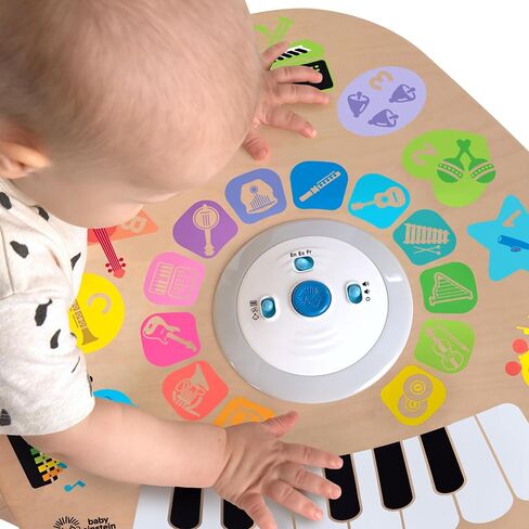 Baby Einstein Cal's Smart Sounds Symphony Magic Touch Wooden Electronic Activity Toy, Ages 6 Months + in Saudi Arabia