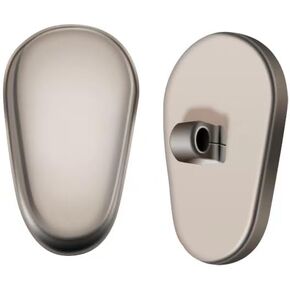 Comfortable Titanium Eyeglass Nose Pads - Eyeglass Repair Kit with Screw Driver Skin Friendly Nose Pads for Glasses Non-Slip Glasses Nose Pad for Most Types of Glasses (TY990S) in Saudi Arabia