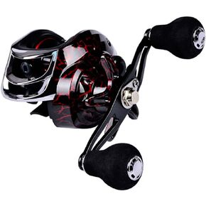 ASIYUN Baitcasting Reels, 7.1:1 Gear Ratio Ultra Smooth Aluminum Spinning Fishing Reel with 10 Magnetic Braking System, 22LB Carbon Fiber Drag, 18+1 Ball Bearings Anti-Corrosion Baitcaster Reel