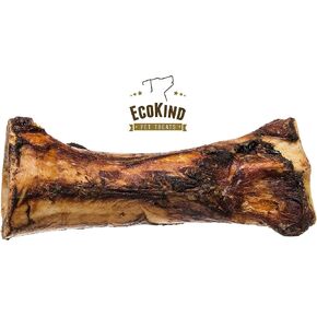 عظم ساق صحي محشو للكلاب - عظام كلب كبيرة مملوءة لجميع السلالات - علاجات لحمية قابلة للهضم ومغذية للحيوانات الأليفة للمضغ العدواني (6 بوصات طبيعية 2 عبوة) in Kuwait