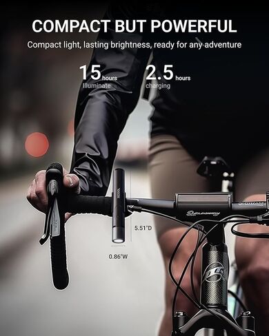 مصباح يدوي 3 في 1 عالي السطوع قابل لاعادة الشحن مع انذار للباب ووضع الاشعال من اكس كول، مصباح يدوي صغير قوي فائق السطوع للطوارئ والتخييم والمنزل (عبوة واحدة) in Kuwait