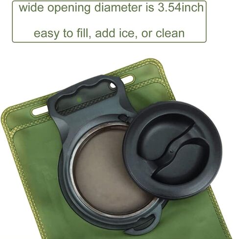 مثانة للترطيب سعة 2.5 لتر مع فتحة واسعة خالية من البيسفينول أ وخزان مياه للترطيب in Kuwait