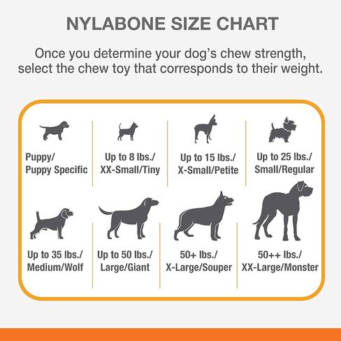 Nylabone 2 Pack of Power Chew Extreme Chewing Braided Bully Stick Alternative Dog Toys, Giant, Made in The USA2 in Saudi Arabia