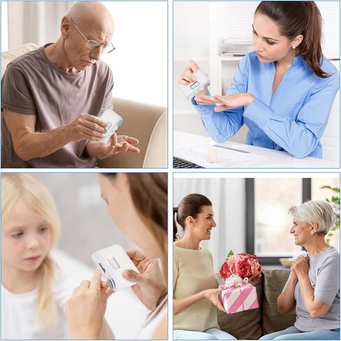 ماكينة قص الأظافر الكهربائية 2 في 1، ماكينة قص الأظافر الأوتوماتيكية القابلة لإعادة الشحن، سرعتين، قصافة أظافر، مبرد أظافر مع تخزين قصاصات الأظافر وإضاءة للأطفال، والنساء، وكبار السن، والأيدي الضعيفة in Kuwait