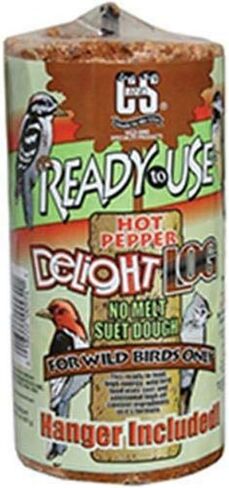 C And S Products 428429 RTU Hot Pepper Delight Suet Log in Kuwait