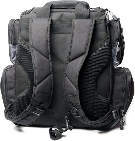 Mayhem Bait Co. Premium Fishing Tackle Backpack with (4) 3700 Organizer Trays, Tackle Box Organizer Bag in Saudi Arabia