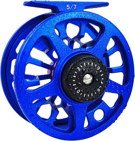 Aventik FLK Fly Fishing Reel Aluminum Trout 5/7wt Large Arbor Freshwater Fly Reel with Extra Spool in Saudi Arabia