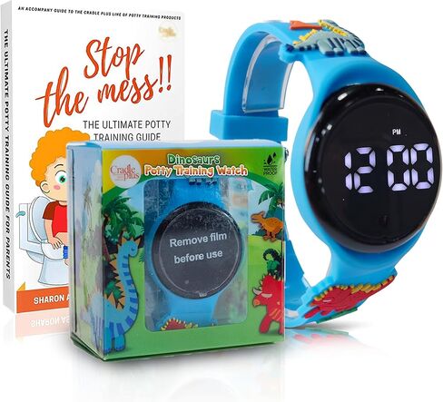 3D Dinosaur Potty Training Watch for Boys or Girls - Rechargeable Toddler Watch W/Alarm Timer Potty Watches for Toddler Boys Kids Watch for Toddler Potty Training in Kuwait