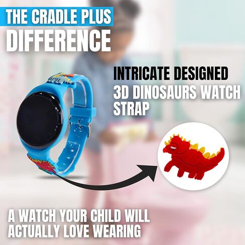 3D Dinosaur Potty Training Watch for Boys or Girls - Rechargeable Toddler Watch W/Alarm Timer Potty Watches for Toddler Boys Kids Watch for Toddler Potty Training in Kuwait