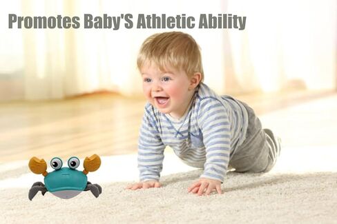 ألعاب الكلاب التفاعلية الزاحفة من gkqlczyy، مع أجهزة استشعار لتجنب العوائق، مع أصوات موسيقية وأضواء للحيوانات الأليفة، مناسبة للقطط والكلاب للتفاعل واللعب، وتعلم ألعاب الزحف في مرحلة الطفولة in Kuwait