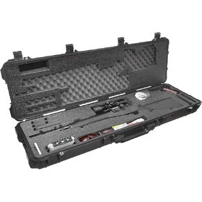 Case Club Case fits Springfield M1A Rifle in Pre-Cut Waterproof Case with Accessory Box and Silica Gel to Help Prevent Gun Rust (Gen 2)