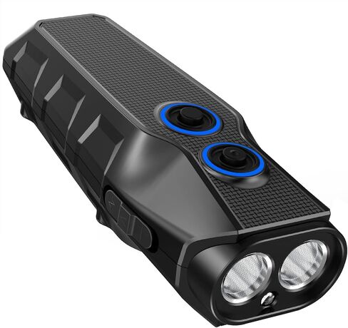 TOKEGO Dog Barking Control Devices, Ultrasonic Dog Barking Deterrent 3 Frequency Dog Training and Barking Device with LED Flashlight, 16.4 ft Range Outdoor Safe for Human and Dog, Rechargeable in Saudi Arabia