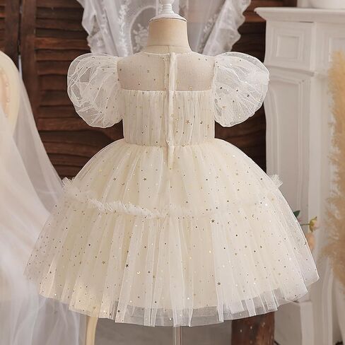 Nileafes Toddler Baby Girls Birthday Tulle Princess Dress Party Tutu Dresses in Kuwait