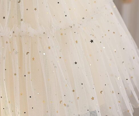 Nileafes Toddler Baby Girls Birthday Tulle Princess Dress Party Tutu Dresses in Kuwait