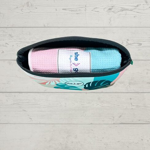 Pangaloo Surf Co Microfiber Beach Towel with Neoprene Bag in Kuwait