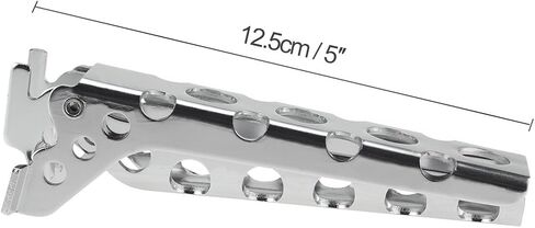 Cyberone Aluminum Bowl Pot Gripper Pan Gripper Hot Dish Plate Holder Pot Holder Lifter Clip Clamp for Outdoor Cooking Camping Picnic BBQ Length 4.9" in Saudi Arabia