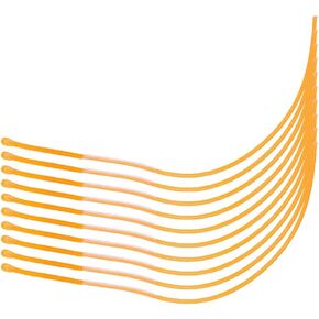 Yolispa 10PCS Yellow 30LB Fishing Connector Fishing Loops Connector Fly Loop Line Fishing Tackle Accessory in Kuwait