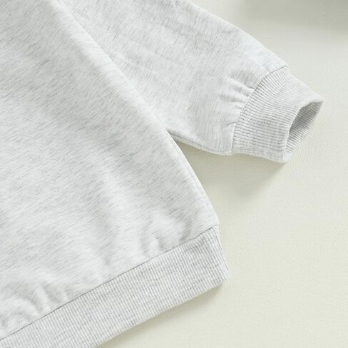 MAYUMMPY Baby Boys Girl Solid Color Outfit Sweatsuit Crewneck Sweatshirt Sweatpants Pants Set Fall Winter Clothes in Saudi Arabia