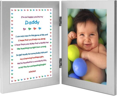 هدية الأب لعيد الأب من الابن أو الابنة، أضف صورة 4 × 6 انش in Kuwait
